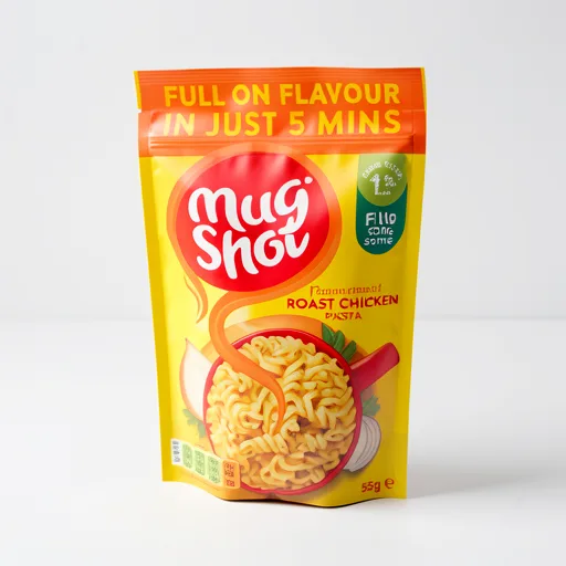 Mug Shot Roast Chicken Pasta Snack 