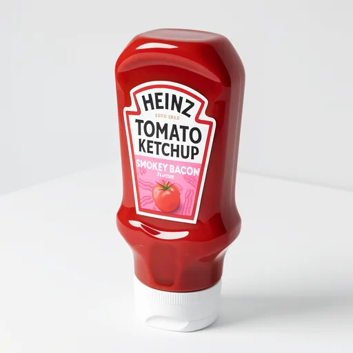 Heinz Tomato Ketchup Smokey Bacon Flavour 460g