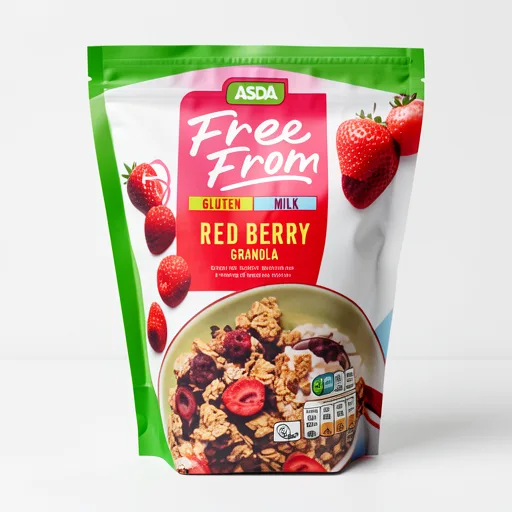 ASDA Free From Red Berry Granola 312g