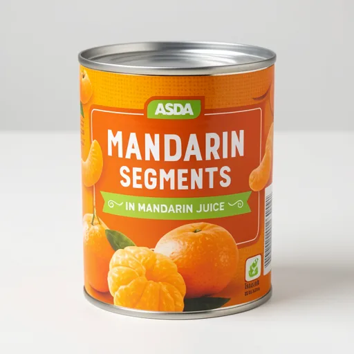 ASDA Mandarin Segment in Mandarin Juice 298g