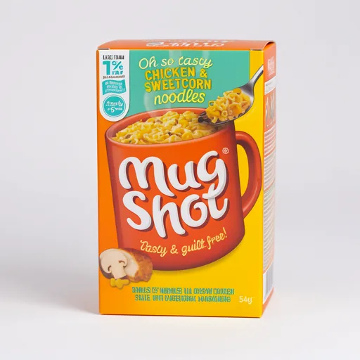 Mugshot Chicken & Sweetcorn Noodles 54G