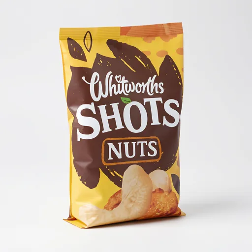 Whitworths Shots Nuts with a Pinch of Salted Caramel 25g