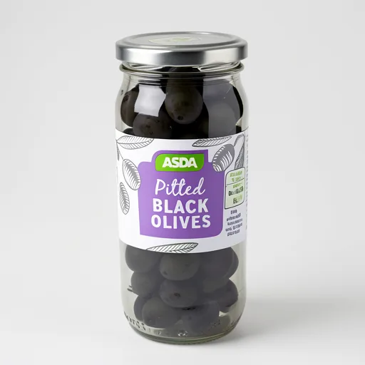 ASDA Pitted Black Olives 310g