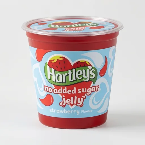 Hartley's No Added Sugar Strawberry Jelly 115g