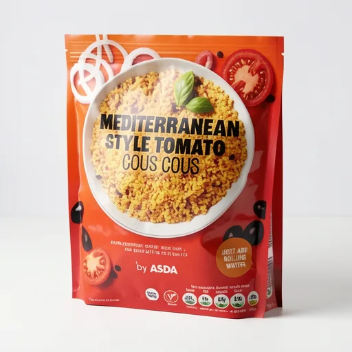 ASDA Mediterranean Style Tomato Cous Cous 100g