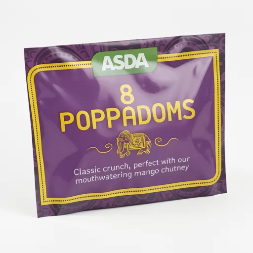 ASDA 8 Poppadoms 64g
