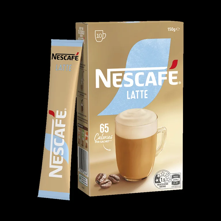 Nescafe Latte Instant Coffee Sachets x7 126g