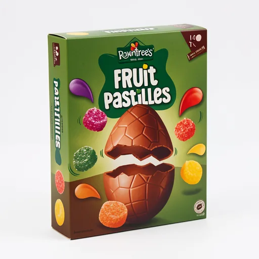 Rowntree's Fruit Pastilles Milk Chocolate Large Easter Egg 198g