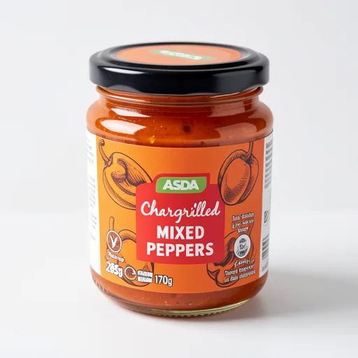 ASDA Chargrilled Mixed Peppers 285g