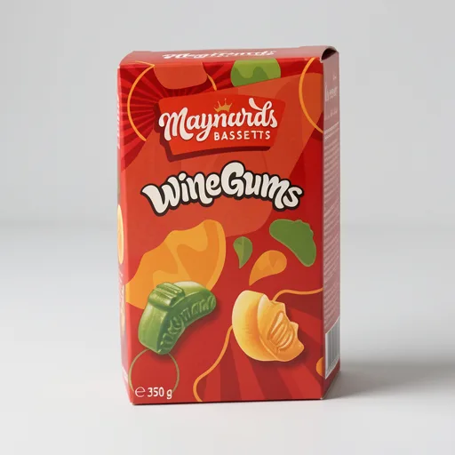 Maynards Bassetts Bassetts Wine Gums Sweets Carton 350g