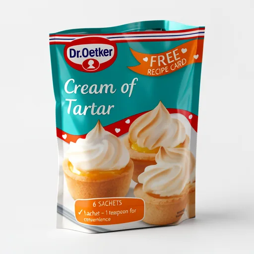 Dr. Oetker Cream of Tartar Sachet 6 x 5g