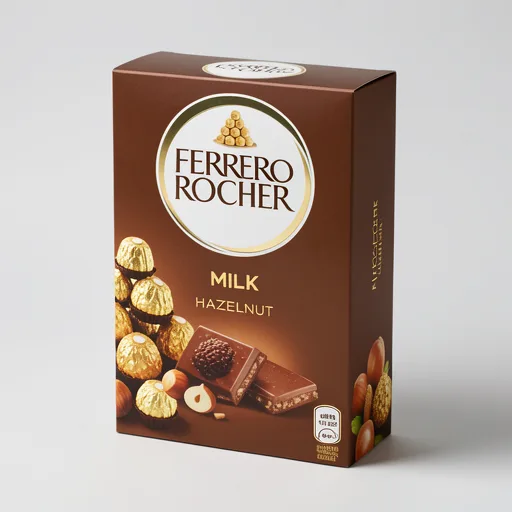 Ferrero Rocher Milk Chocolate & Hazelnut Bar 90g