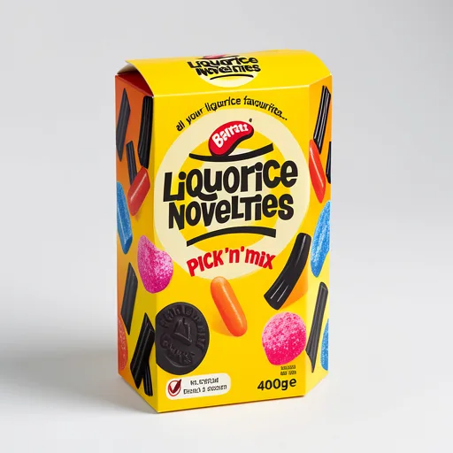 Barratt Pick 'n' Mix Liquorice Novelties 400g