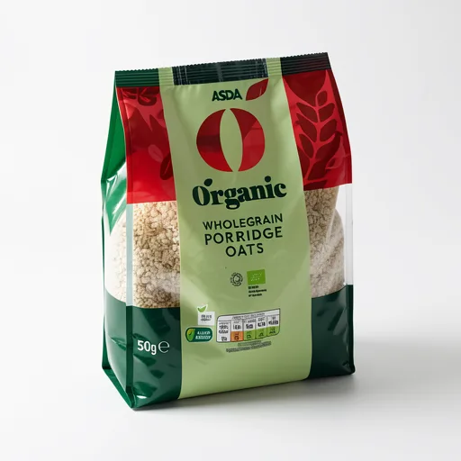 ASDA Organic Wholegrain Porridge Oats 750g