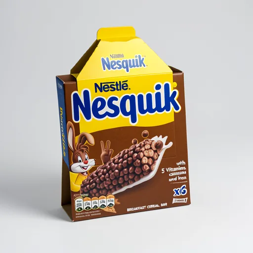 Nestlé Nesquik Chocolate Breakfast Cereal Bars Multipack 6 x 25g (150g)
