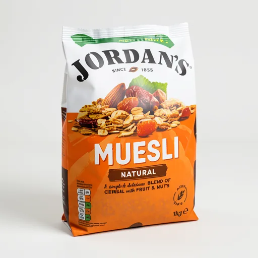 Jordans Natural Muesli Breakfast Cereal 1kg