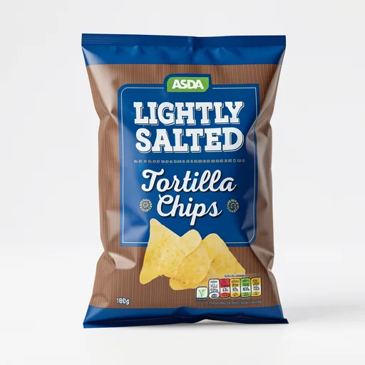 ASDA Lightly Salted Tortilla Chips 180g