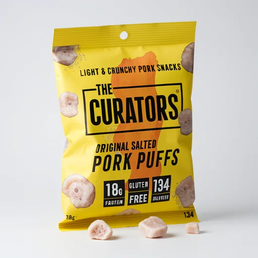 The Curators Original Salted Pork Puffs 25g