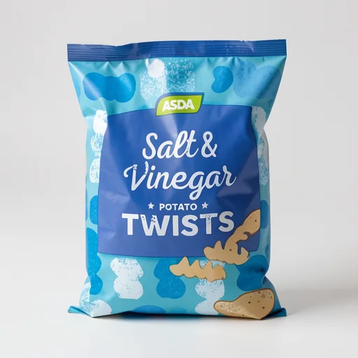 ASDA Salt & Vinegar Flavour Potato Twists 120g