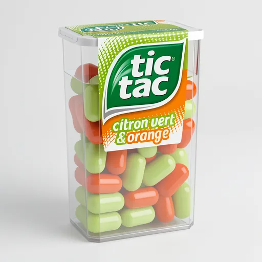 Tic Tac Lime & Orange Mint Sweets 18g