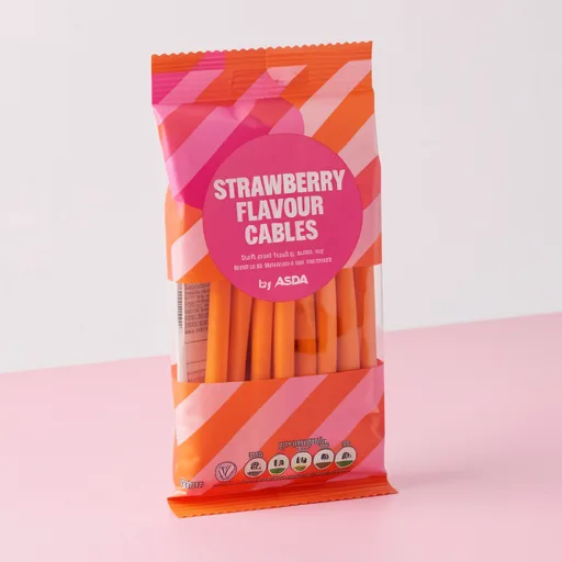 ASDA Strawberry Flavour Cables 50g
