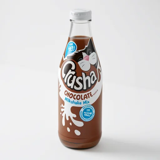 Crusha Chocolate Flavour Milkshake Mix 500ml