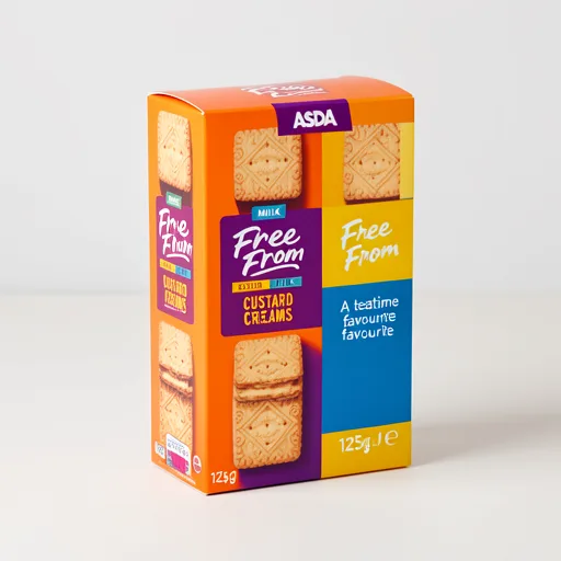 ASDA Free From Free From by  Custard Creams 125g