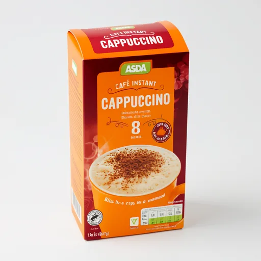 ASDA Café Cappuccino 8 x 16g (128g)