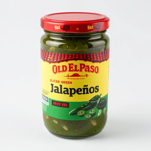 Old El Paso Mexican Sliced Green Jalapenos 215g