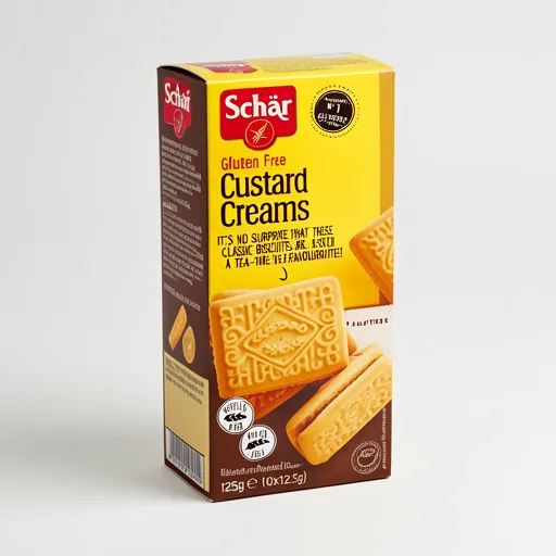 Schar Gluten-Free Custard Creams 5 x 25g (125g)