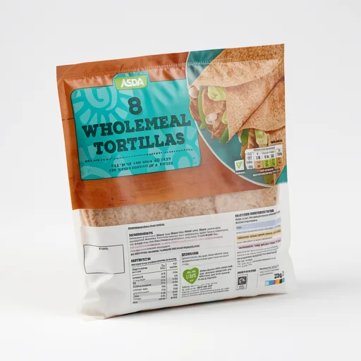 ASDA 8 Tortillas Wholemeal 320g