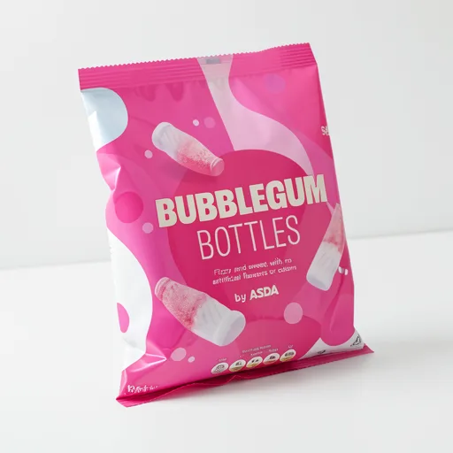 ASDA Bubblegum Bottles 150g