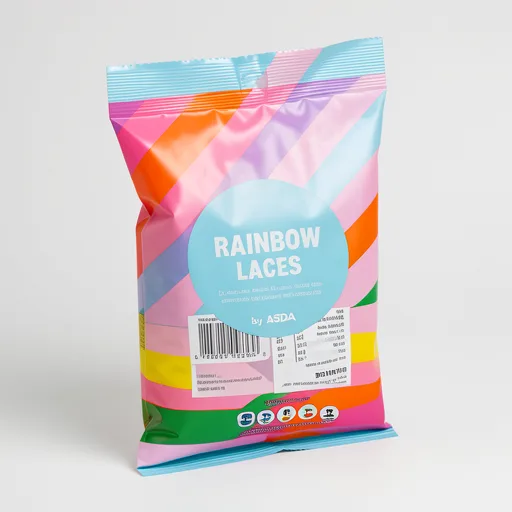 ASDA Rainbow Laces 50g
