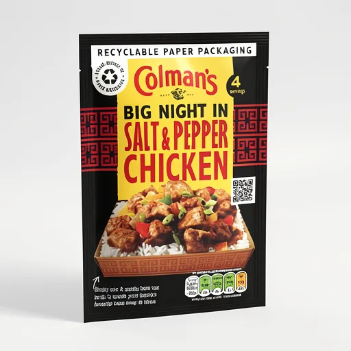 Colman's Weekend Wonders Salt & Pepper Chicken recipe Mix 23G