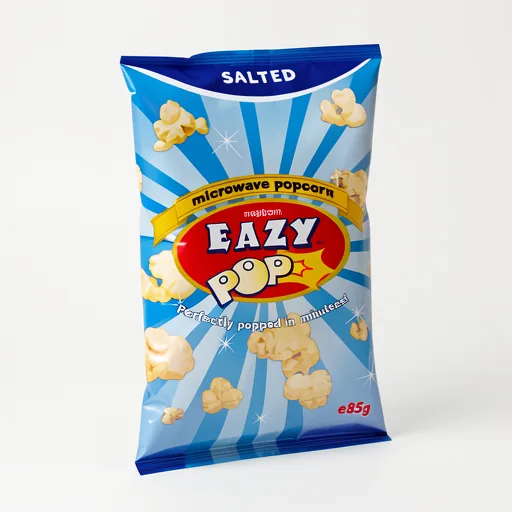 Eazypop Microwave Popcorn Salted 