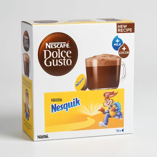 Nescafe Dolce Gusto Nesquik Hot Chocolate Pods x16 (16 Servings)