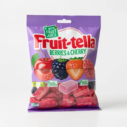 Fruit-tella Berries & Cherry 135g