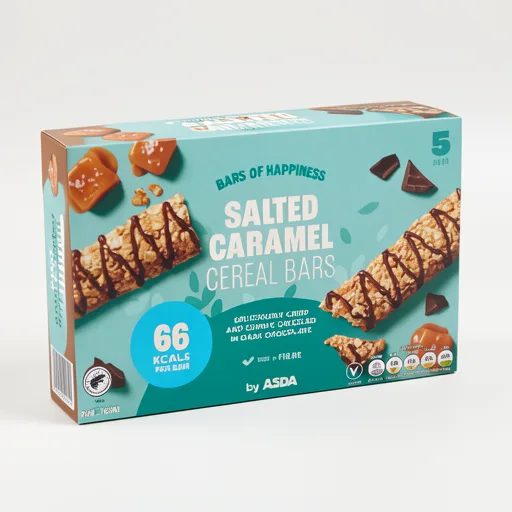 ASDA Salted Caramel Cereal Bars 19g