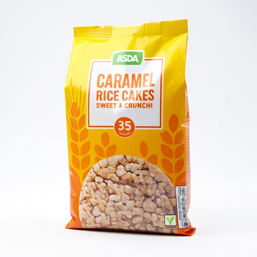 ASDA Caramel Flavour Rice Cakes 140g