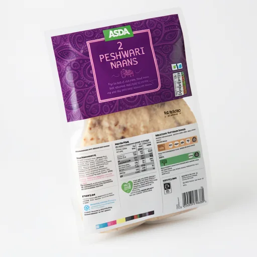 ASDA 2 Peshwari Naans