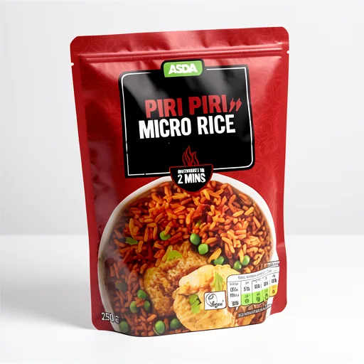 ASDA Piri Piri Micro Rice 250g