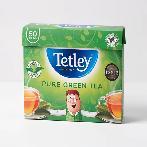 Tetley Pure Green Tea Bags 50s
