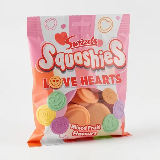 Swizzels Squashies Love Hearts 140g