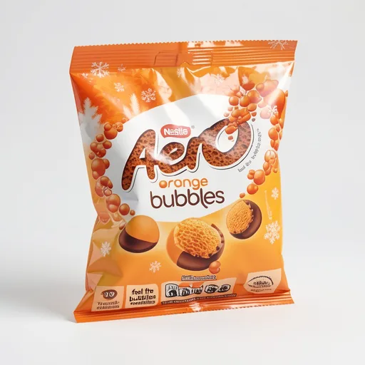 Aero Bubbles Orange Chocolate Share Bag 70g