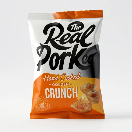 The Real Pork Co Hand Cooked Golden Crunch 30g
