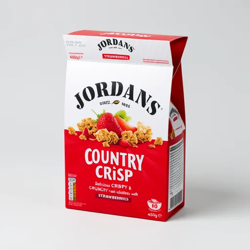 Jordans Country Crisp Sun-Ripe Strawberry Breakfast Cereal 450g