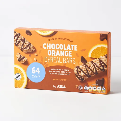 ASDA Chocolate Orange Cereal Bars 5 x 19g (95g)