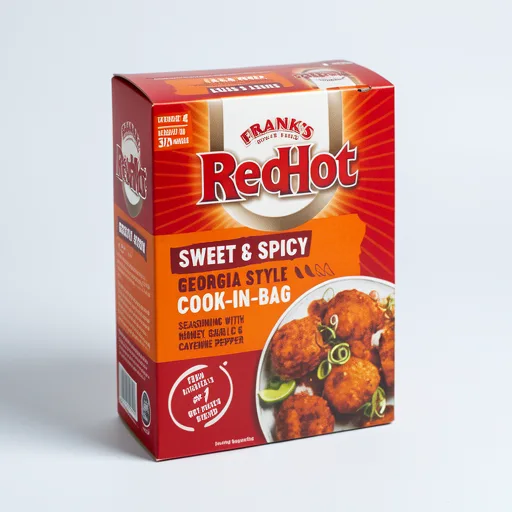 Frank's Red Hot RedHot Sweet & Spicy Georgia Style Cook-In-Bag 25G