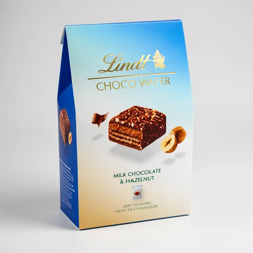 Lindt Milk Chocolate & Hazelnut Choco Wafers 135G