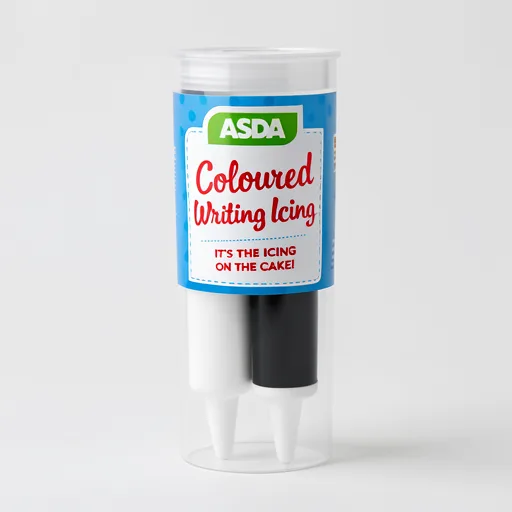 BAKE by ASDA BAKE by  Colourful Writing Icing 76g